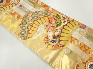 招福松寿文模様織出し袋帯